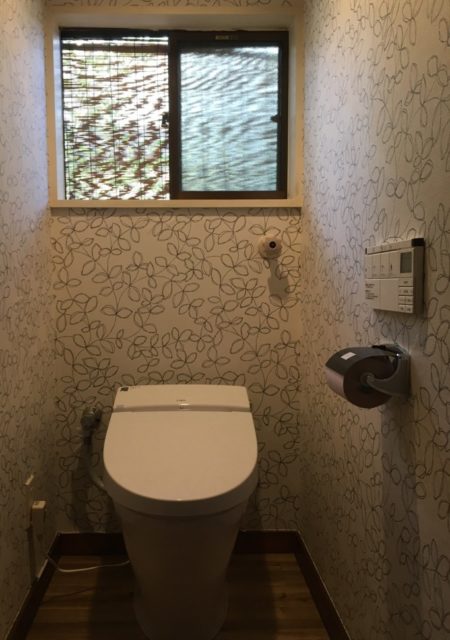 トイレ：福島県郡山市　お手頃価格のすっきりトイレリフォーム