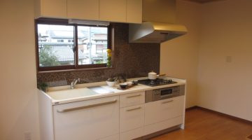 キッチン：福島県郡山市　2階に新設キッチンリフォーム