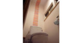 トイレ：福島県郡山市　遊び心を入れたスタイリッシュトイレ空間リフォーム