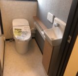 トイレ：福島県郡山市　タンクを無くしてトイレスッキリ！リフォーム