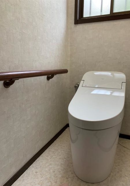 トイレ：福島県福島市　TOTOトイレリフォーム