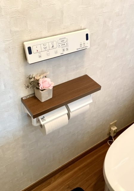 トイレ：福島県郡山市　シックでエレガントなトイレリフォーム