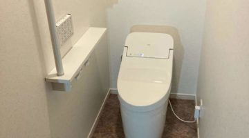 トイレ：福島県郡山市　新しいトイレリフォーム