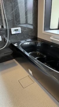 お風呂：福島県伊達市　お掃除自動浴槽リフォーム