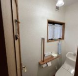 トイレ：福島県福島市　ペンダントライトがおしゃれなLIXILトイレリフォーム