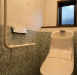 トイレ：福島県福島市　内装にこだわったトイレリフォーム