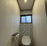 トイレ：福島県郡山市　おすすめ壁紙トイレリフォーム