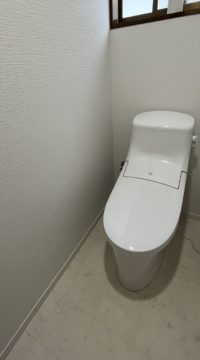 トイレ：福島県福島市　清潔感のある内装・トイレリフォーム