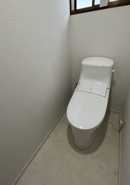 トイレ：福島県福島市　清潔感のある内装・トイレリフォーム