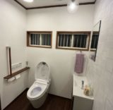トイレ：福島県郡山市　狭かったトイレ大規模リフォーム