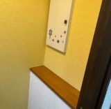 トイレ：福島県伊達市　アクセントクロスが映えるトイレリフォーム