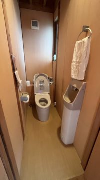 トイレ：福島県伊達市　TOTOトイレリフォーム