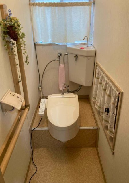 トイレ：福島県福島市　和式トイレのスワレット交換リフォーム