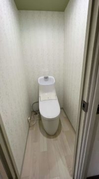 トイレ：福島県郡山市　内装込みで綺麗になったトイレリフォーム