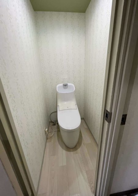 トイレ：福島県郡山市　内装込みで綺麗になったトイレリフォーム