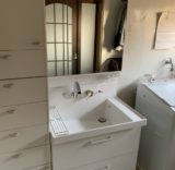 洗面台：福島県郡山市　収納力アップな洗面台リフォーム