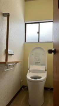 トイレ：福島県福島市　和式から洋式トイレリフォーム