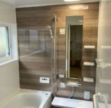 お風呂：福島県福島市　バリアフリーの浴室リフォーム