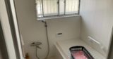 お風呂：福島県郡山市　形が複雑なタイル浴室リフォーム