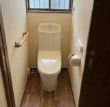 トイレ：福島県福島市　掃除しやすいトイレリフォーム