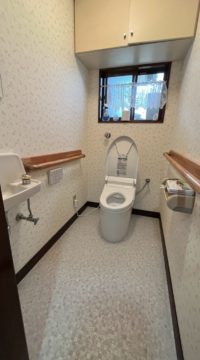 トイレ：福島県伊達市　内装一新トイレリフォーム