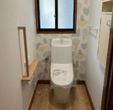 トイレ：福島県福島市　内装にこだわったトイレリフォーム