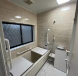 お風呂：福島県郡山市　綺麗で明るい浴室リフォーム