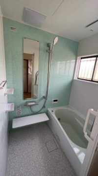 お風呂：福島県福島市　断熱であたたかい浴室リフォーム