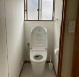 トイレ：福島県郡山市　床下地も綺麗にトイレリフォーム