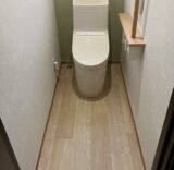 トイレ：福島県郡山市　見た目も気持ちも一新したトイレリフォーム