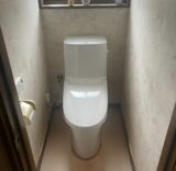 トイレ：福島県福島市　自動洗浄付きトイレリフォーム