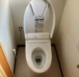トイレ：福島県伊達市　自動開閉付きトイレリフォーム