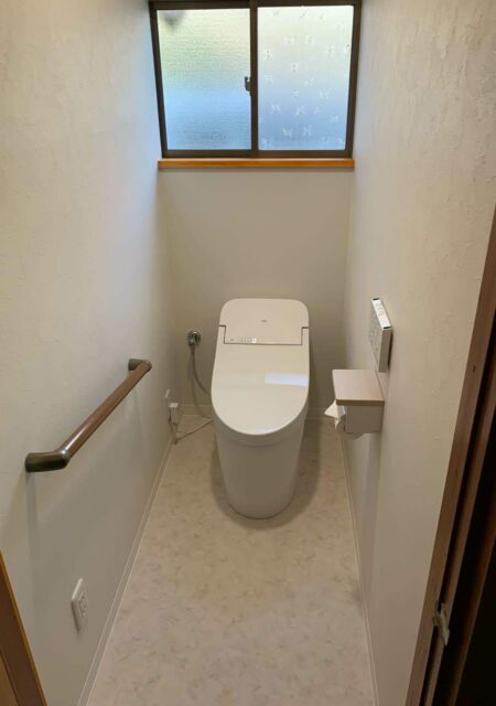 トイレ：福島県伊達市　和式から洋式トイレリフォーム