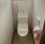 トイレ：福島県郡山市　簡単交換！トイレリフォーム