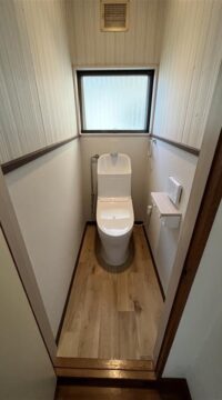 トイレ：福島県郡山市　雰囲気様変わりトイレリフォーム