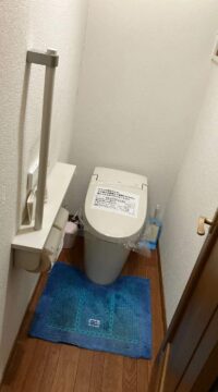 トイレ：福島県福島市　タンクレストイレリフォーム