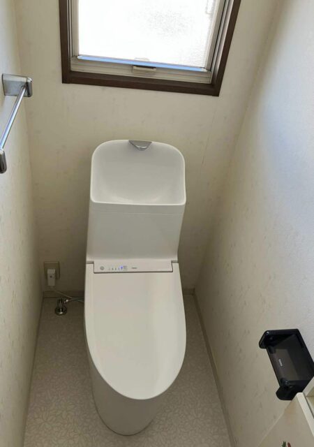 トイレ：福島県福島市　掃除しやすいトイレリフォーム