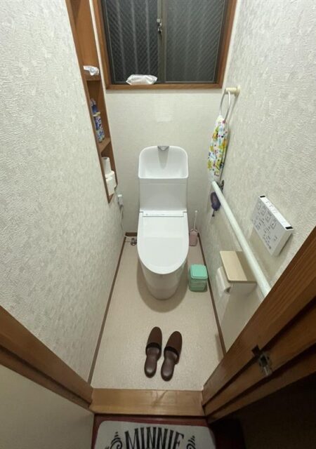 トイレ：福島県郡山市　体に優しいトイレリフォーム