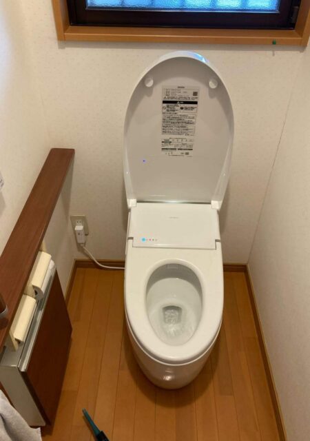 トイレ：福島県桑折町　TOTOネオレストでトイレリフォーム