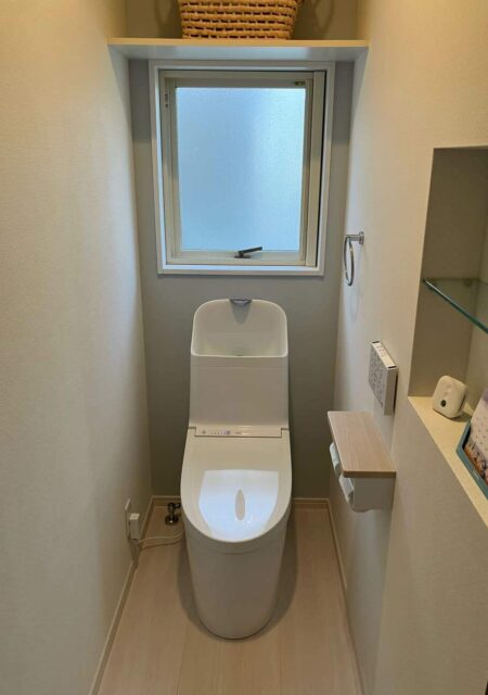 トイレ：福島県福島市　清潔感のあるトイレリフォーム