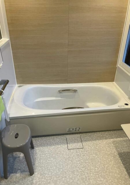 お風呂：福島県福島市　温かいシステムバスリフォーム