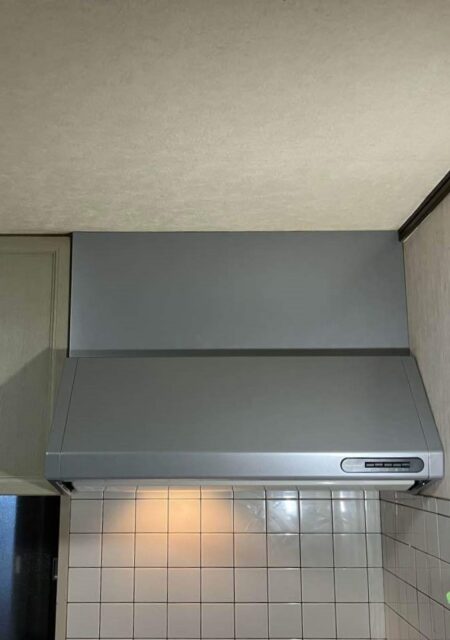 その他：福島県郡山市　レンジフード交換工事