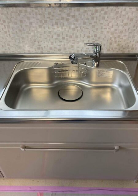 キッチン：福島県福島市　タカラスタンダード エーデルキッチン工事