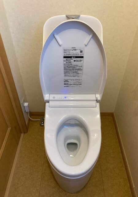 トイレ：福島県伊達郡　TOTO GG1-800トイレ工事