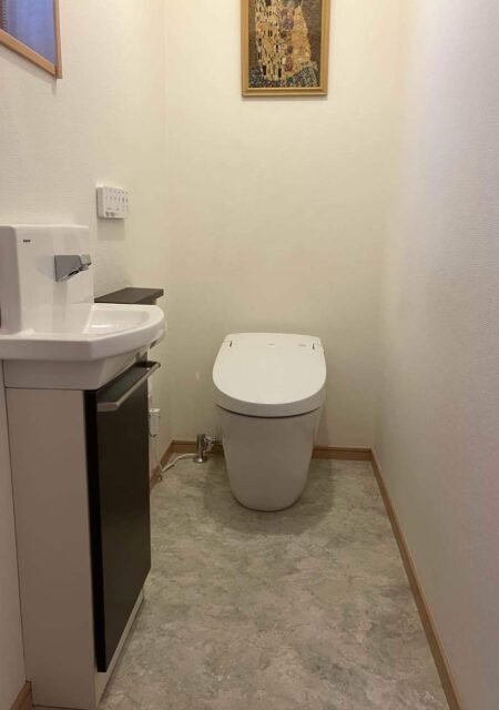 トイレ：福島県　LIXILサティスSトイレ工事