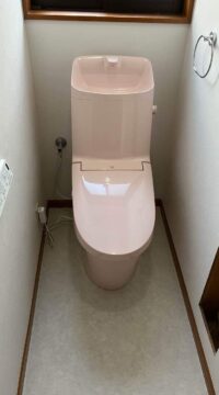 トイレ：福島県福島市　LIXILアメージュシャワートイレZR4工事