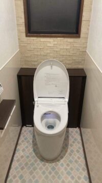 トイレ：福島県福島市　LIXIL Jフィットトイレ工事