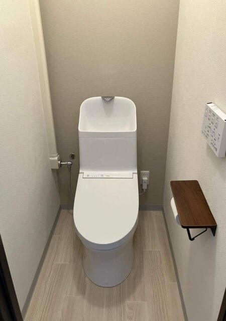 トイレ：福島県　TOTOZR1トイレ工事　