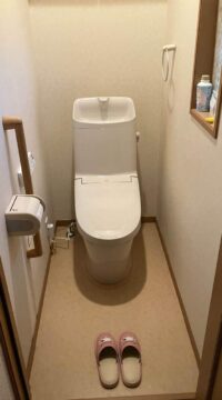 トイレ：福島県　LIXILアメージュシャワートイレグレード4工事