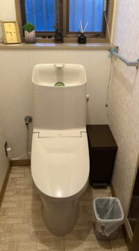 トイレ：福島県　 LIXIL　アメージュシャワートイレ2グレード工事